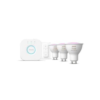 Philips Hue White & White+Color Ambiance Starter Kit GU10 4.2W