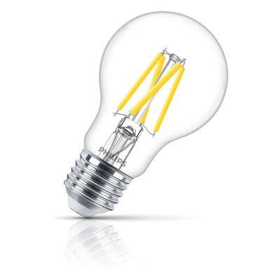 Philips Master LED DimTone GLS 3.4W E27 Dimmable Warm White Clear