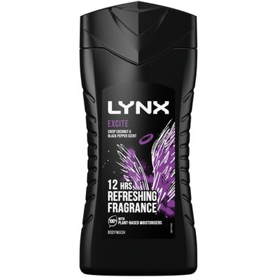 Lynx Excite Body Wash - Black - Thumbnail 2