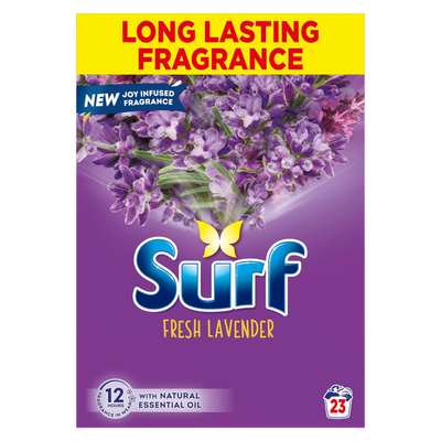 Surf Fresh Lavender Laundry Detergent Powder 23W 1150g