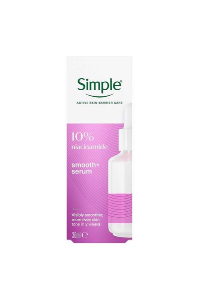 Simple 10% Niacinamide Serum Vitamin B3 Booster Brightening Skin, 30ml - White