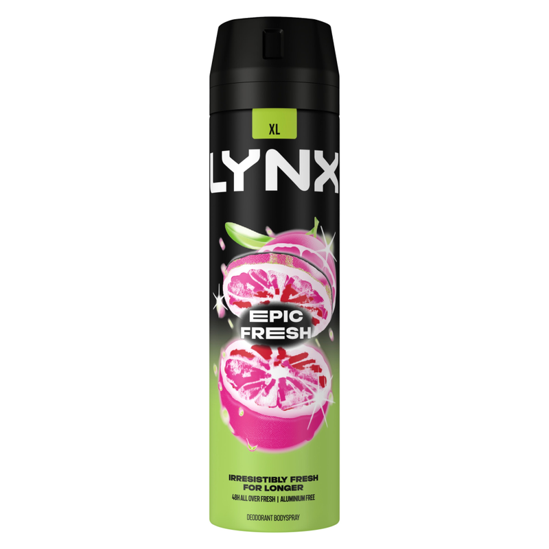 Lynx Aerosol Body Spray Epic Fresh 200 ml - Image 1