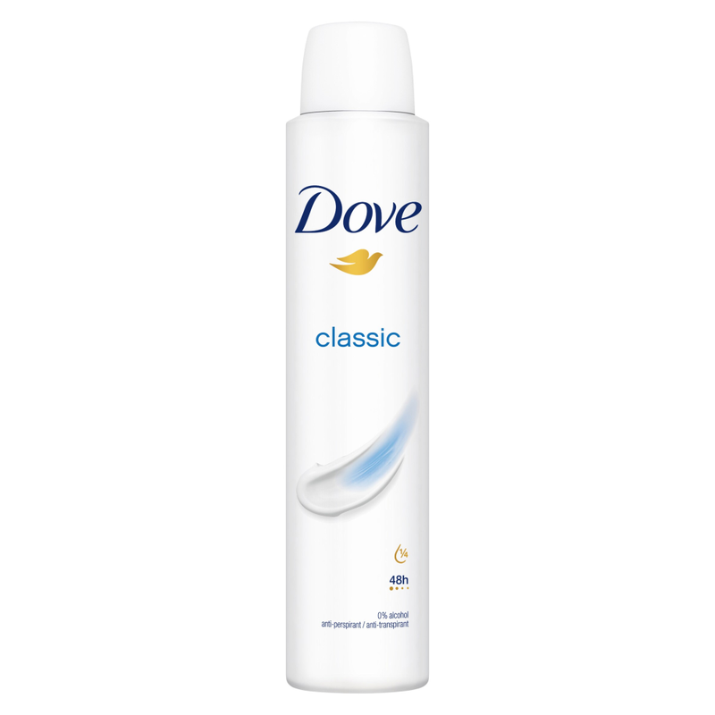 Dove Anti-Perspirant Aerosol Classic Fresh 200 ml - Image 1