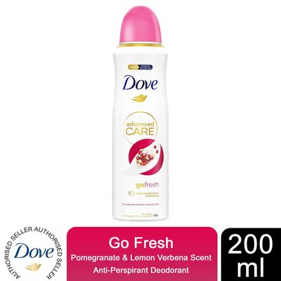Dove Advanced Care Antiperspirant Deodorant Pomegranate and Lemon Verbena, 200ml - 1 - Thumbnail 2