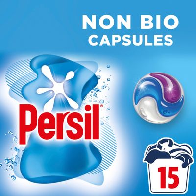 Persil 3 in 1 Washing Capsules Non Bio 15 washes