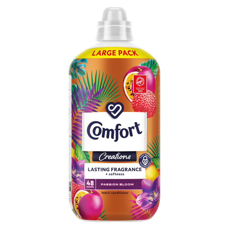 Comfort Perfume Creations Fabric Conditioner Passion Bloom 48 washes (1.44 L) - Image 1