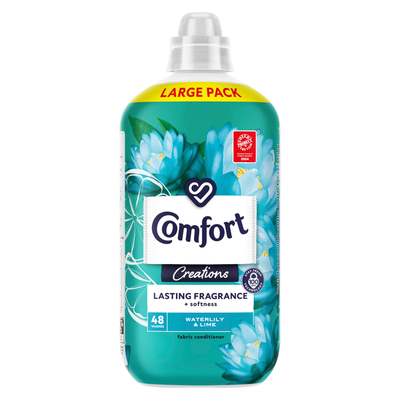 Comfort Perfume Creations Fabric Conditioner Waterlily & Lime 48 washes (1.44 L) - Thumbnail 2