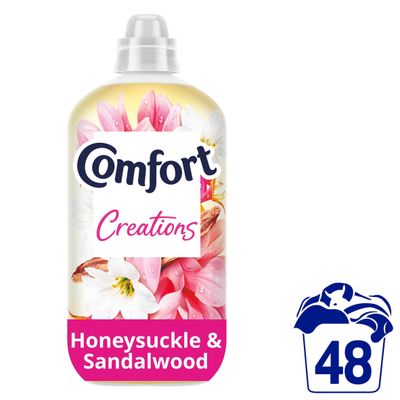 Comfort Perfume Creations Fabric Conditioner Honeysuckle & Sandalwood 48 washes (1.44 L) - Thumbnail 2