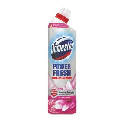 Domestos Power Fresh Toilet Gel Floral Fresh 750ml - Thumbnail 2