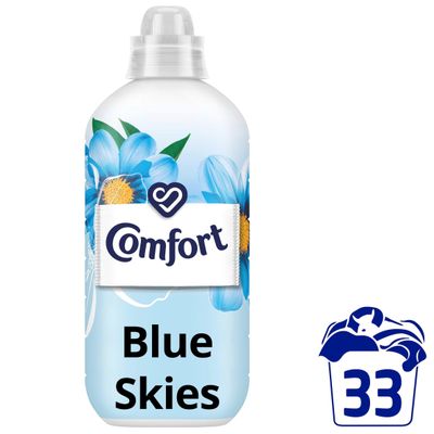 Comfort Fabric Conditioner Blue Skies 33 washes (990 ml)