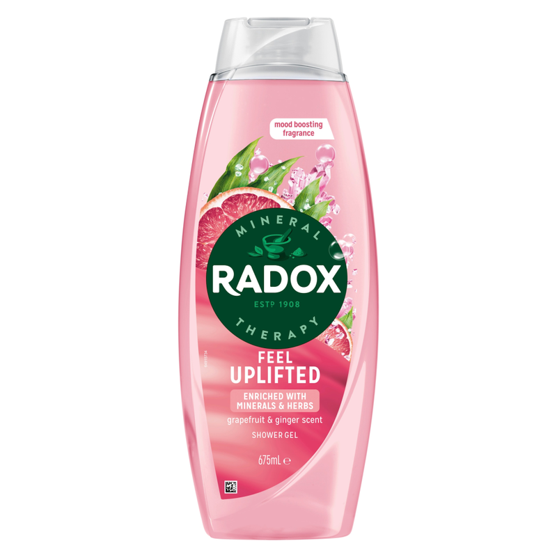Radox Shower Gel Feel Uplifted With Grapefruit and Ginger Scent - 675 ml - 3 - Image 1