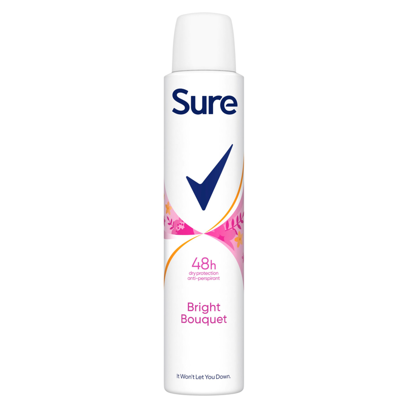 Sure FIFA Limited Edition Bright Bouquet Anti-Perspirant Aerosol 200 ml - Image 1