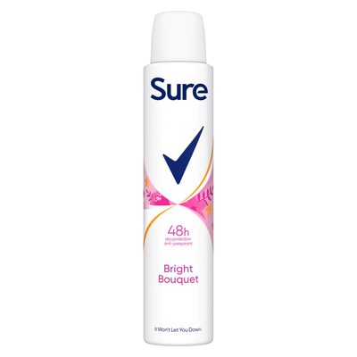 Sure FIFA Limited Edition Bright Bouquet Anti-Perspirant Aerosol 200 ml