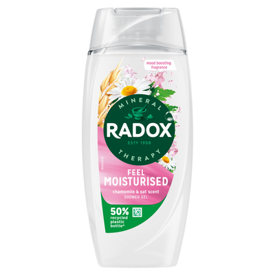 Radox Mineral Therapy Shower Gel Feel Moisturised with Chamomile & Oat, 225ml - 3