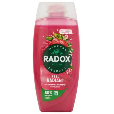 Radox Shower Gel - Strawberry and Raspberry - Thumbnail 2