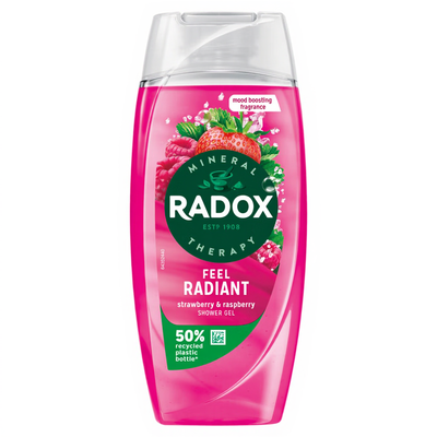 Radox Shower Gel - Strawberry and Raspberry