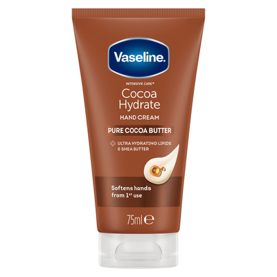 Vaseline Women's 'Hand Cream' Intensive Care Pure Cocoa Butter 75ml, 3 Pack in White - Thumbnail 2