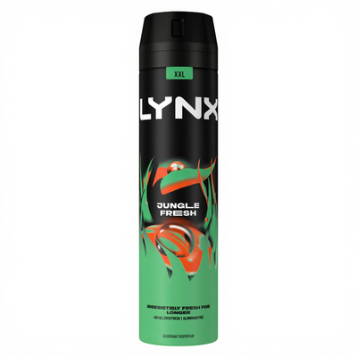Lynx XXL Body Spray Jungle Fresh 48H High Definition Fragrance Deo 250ml, 18pack - 7cm / 23cm - Thumbnail 2