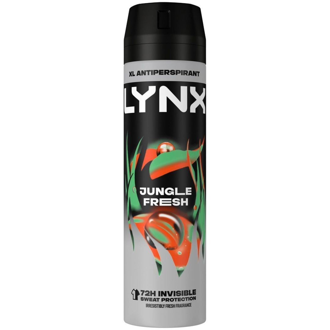 Lynx Anti Perspirant Deodorant Spray - 200ml / Jungle Fresh - Image 1