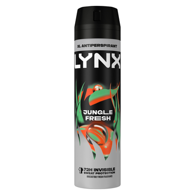 Lynx Anti Perspirant Deodorant Spray - 200ml / Jungle Fresh - Thumbnail 2