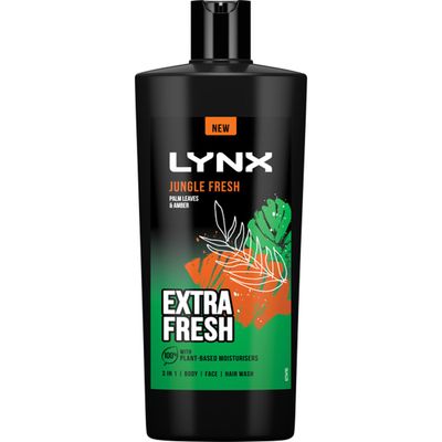 Lynx Jungle Fresh Shower Gel 700ml - Black