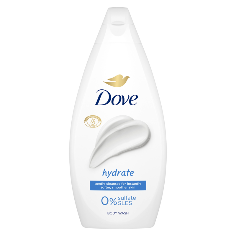 Dove Hydrate Body Wash - White - Image 1