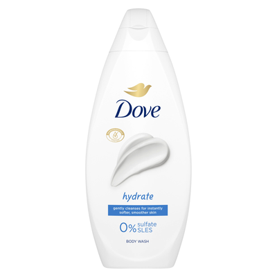 Dove Hydrate Body Wash 225ml - White - Thumbnail 2