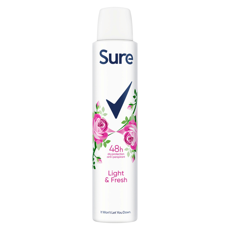 Sure Light and Fresh Anti-Perspirant 200ml - White - Image 1