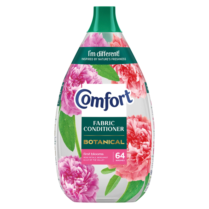 Comfort Botanical Fabric Conditioner First Blooms 960 ml (64 washes) - Image 1