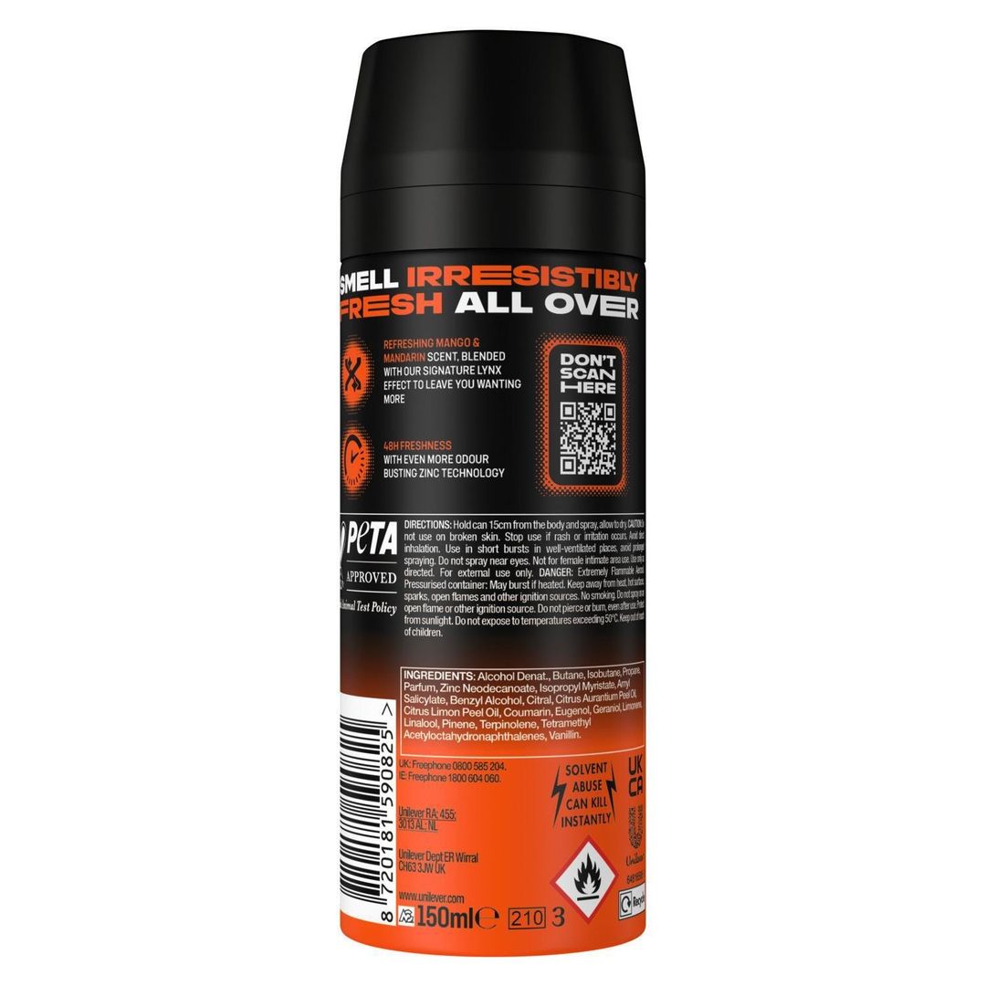 Lynx Sunset Fresh Men's Deodorant Body Spray, 150ml - 1 / 7cm / 17cm - Image 1