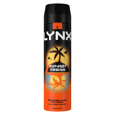 Lynx Sunset Fresh Body Spray 200ml
