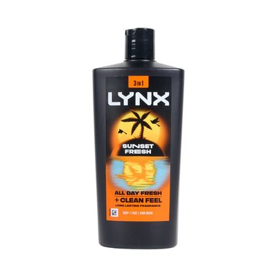 Lynx Sunset Fresh Shower Gel - 700ml - Thumbnail 2