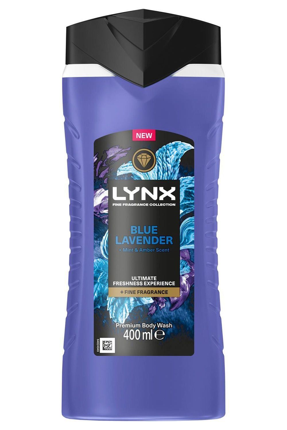 Lynx Blue Lavender Body Wash with 12Hrs of Freshness for Men, 400ml - 10cm - Image 1