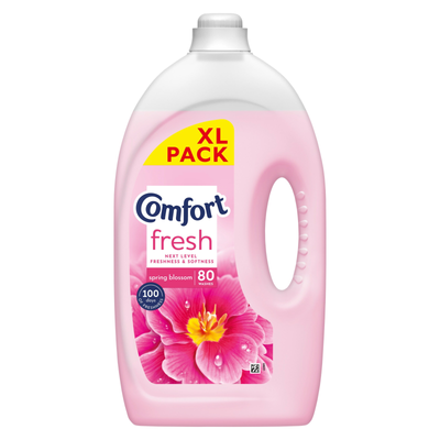 Comfort Fabric Conditioner Spring Blossom 2.4L (80 Washes) Assorted Packs - Pack of 1