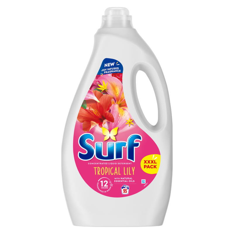 Surf Tropical Lily Laundry Washing Liquid Detergent 95 washes 2.565 L - Image 1