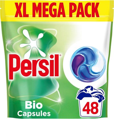 Persil Bio 4 in 1 fast-dissolving laundry capsules, 48 washes