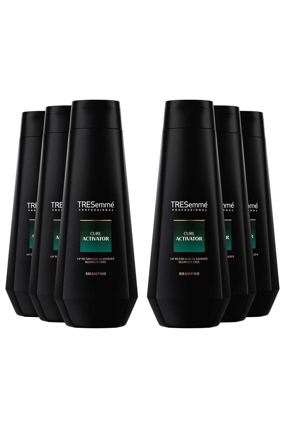 TRESemme Shampoo Curl Activator Frizz Control Curls Definition 250ml, 6 Pack - White - Image 1