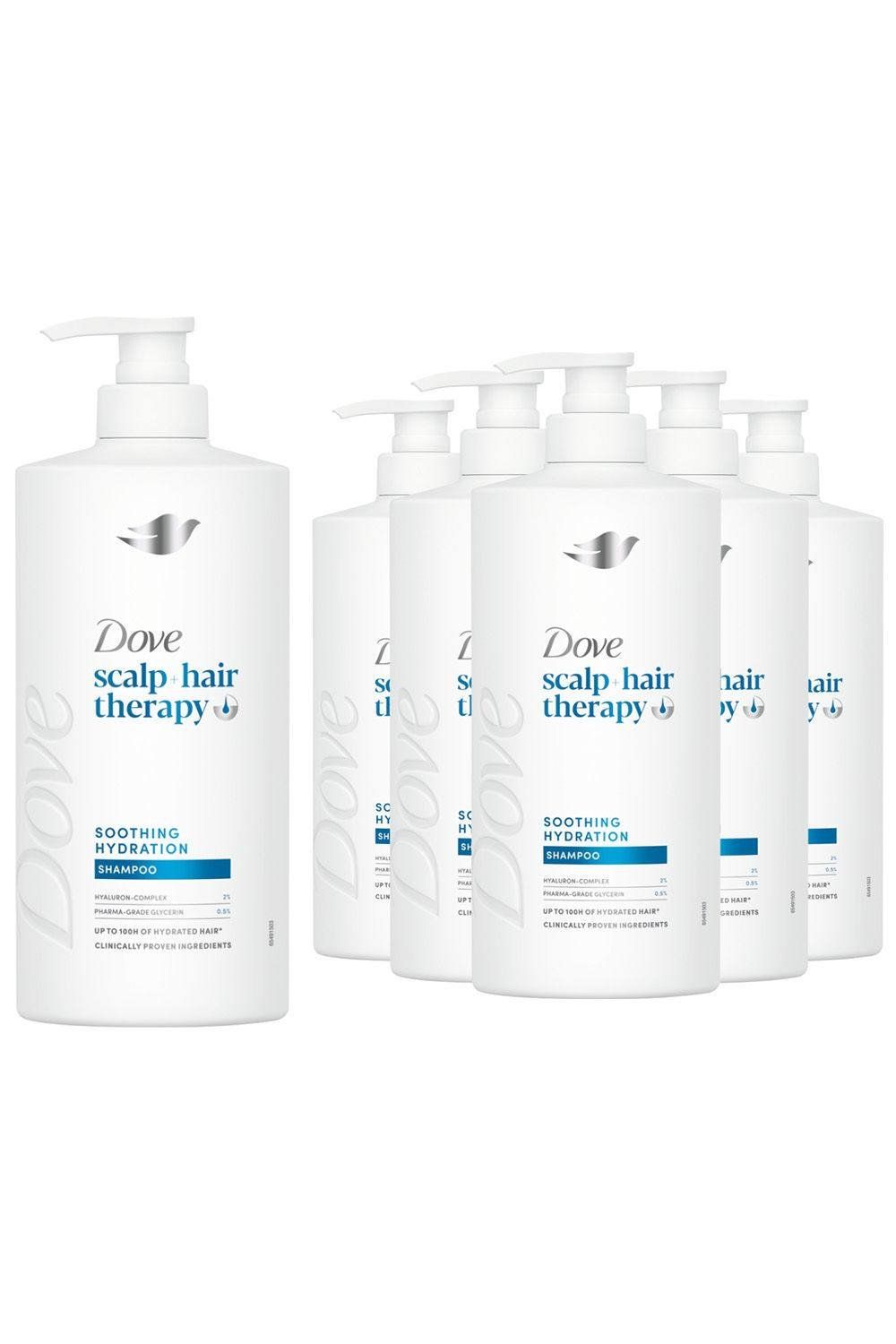 Dove Scalp + Hair Therapy Soothing Hydration Shampoo - White - Image 1