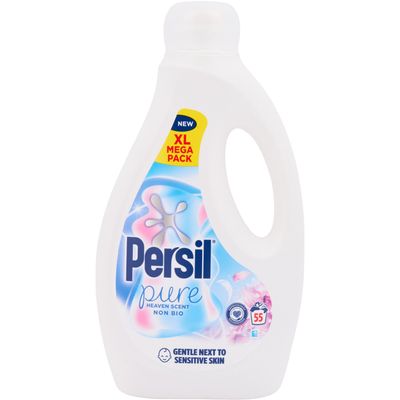 Persil Non-Bio Liquid Laundry Detergent Pure Heaven Scent Assorted 55 Wash Packs - Thumbnail 2
