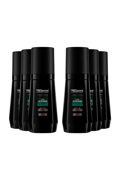 TRESemme Hair Serum Curl Activator Frizz Control Curl Definition Care 100ml, 6Pk - White