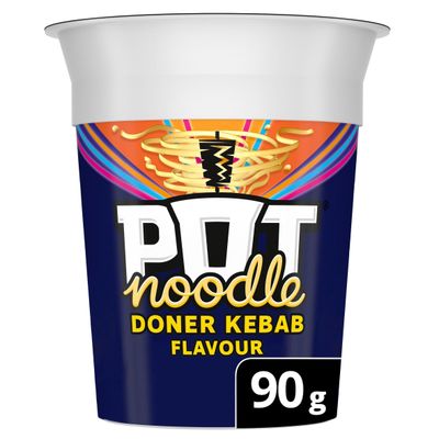 Pot Noodle Doner Kebab Standard Snack Pot 90 g - Thumbnail 2