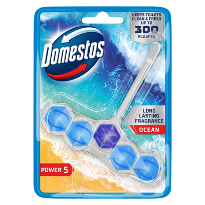Domestos Power 5 Rim Block - Ocean