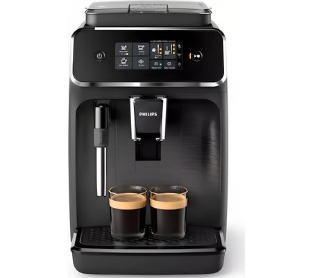 PHILIPS Series 2200 EP2220/10 Bean to Cup Coffee Machine - Black, Black