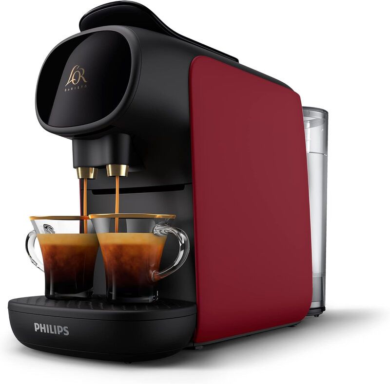 L'OR Sublime by Philips LM9012/50 Coffee Machine - Red, Black,Red - Image 1
