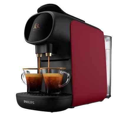 L'OR Sublime by Philips LM9012/50 Coffee Machine - Red, Black,Red - Thumbnail 2