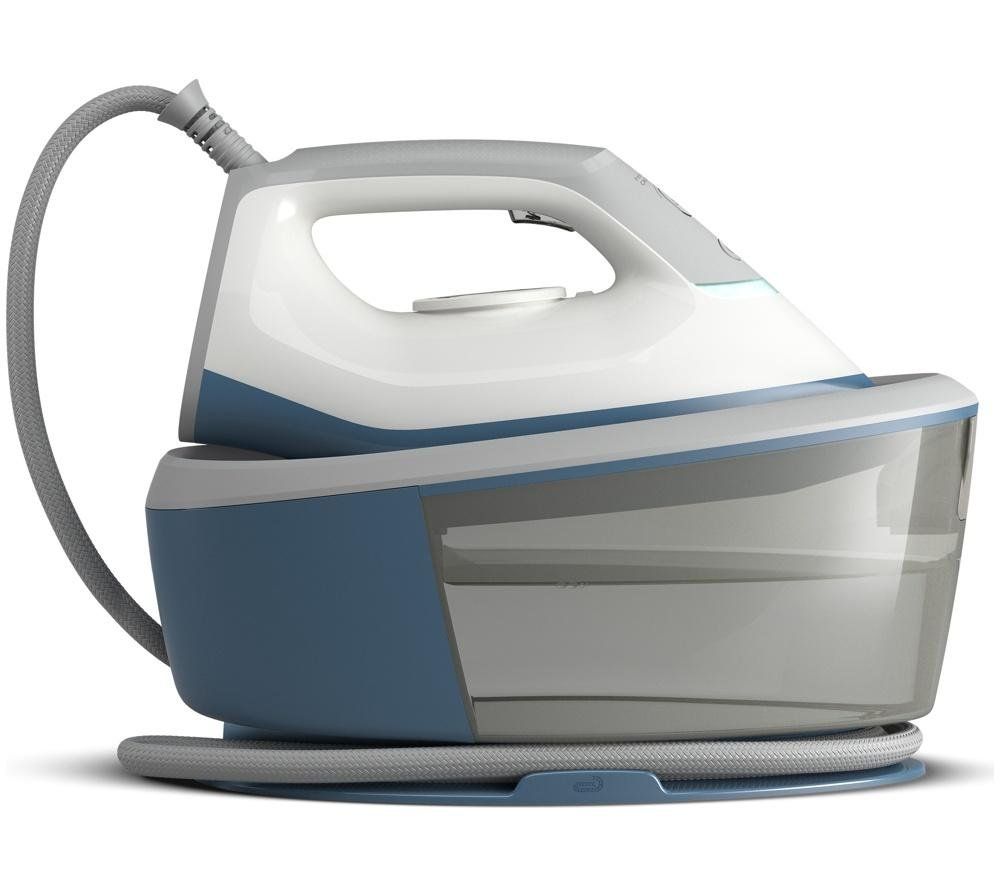 PHILIPS 2000 Series PSG2000/20 Steam Generator Iron - Blue & White, White,Blue - Image 1