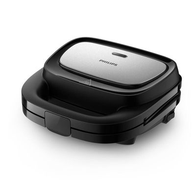 PHILIPS 5000 Series HD2350/80 Sandwich Maker - Black & Silver