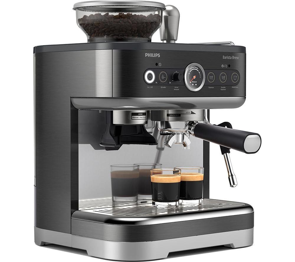 PHILIPS Barista Brew PSA3218/10 Bean to Cup Coffee Machine - Black, Black - Image 1