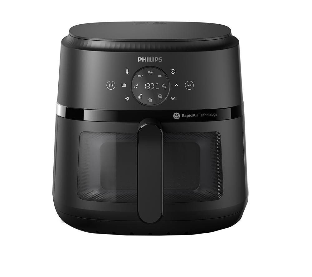 PHILIPS 2000 Series NA230/09 Air Fryer - Black, Black - Image 1