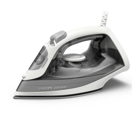 PHILIPS 2000 Series DST2020/80 Steam Iron - Grey, Silver/Grey